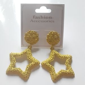 Fashion Accessories Textured Dangle Earrings